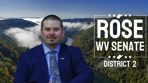 Chris Rose, conservative warrior for West Virginia Senate! 🇺🇸 🇺🇸 🇺🇸