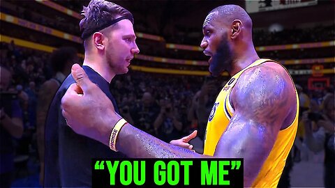 Even Lebron Had To Admit That Luka OUTSMARTED Him...