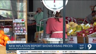 New inflation report shows rising prices