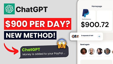 ChatGPT: A New Way To MAKE MONEY With Chat GPT!