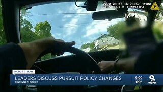 Cincinnati leaders discuss pursuit policy changes