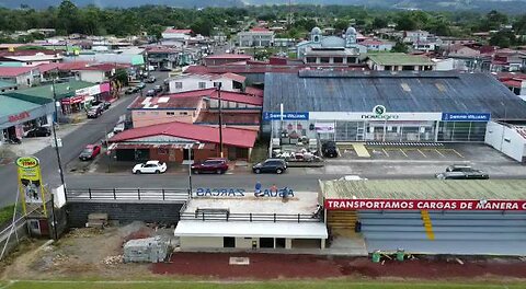 Drone footage Aguas Zarcas Costa Rica