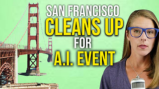 San Francisco cleans up for A.I. Event || Stanley Roberts