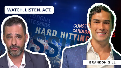 Constitutional Rights PAC Live Stream Interview with Brandon Gill