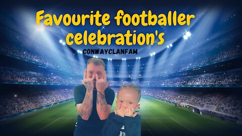 Favourite footballer's celebration's Recreated