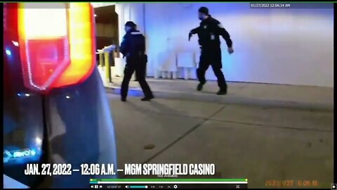 Springfield police shoot man in MGM Casino parking garage after he wounds officer with flare gun