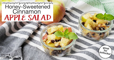 Honey-Sweetened Apple Salad