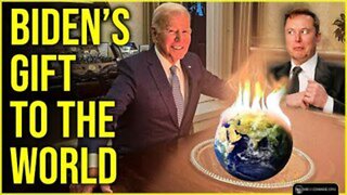 Musk Calls Out Pure Evil As Biden Sets World Ablaze!