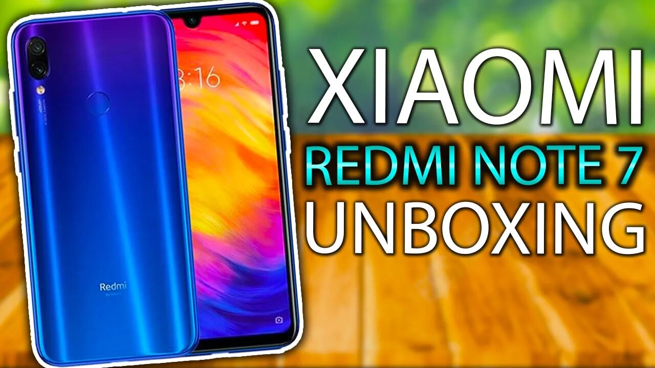 Xiaomi Redmi Note 7  Unboxing en español 