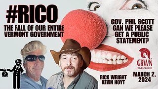 #RICO: The FALL of our VT Government. Gov Phil Scott, can we PLEASE get a public statement?