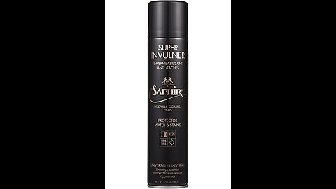 Saphir Medaille d’Or Super Invulner – Waterproof Spray for All Leather Shoes & Boots, Shoe Prot...