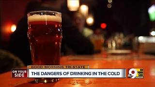 Alcohol especially risky in extreme cold