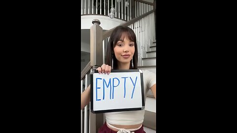 empty means empty 😜😁