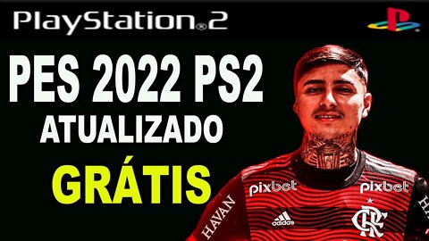 PES 2023 PS2 ATUALIZADO OUTUBRO ISO COPA DO MUNDO QATAR 2022 BY JRPLAY 