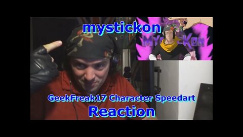 GF17: Reaction & commentary MysticKon speedart GeekFreak17 Character Speedart