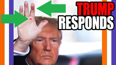 🔴LIVE: Trump Responds To Bleeding Hand Photo, Migrants Who Jumped NYC Cop Released 🟠⚪🟣