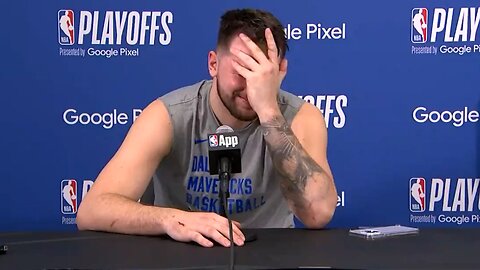 Luka Doncic Press Conference Interrupted by Sexy Moans
