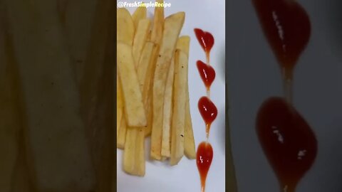 How to make Crispy French Fries Recipe. #Shorts #Fries #Fingerchips #Frenchfries #snacks