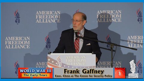 The CCP has openly declared war on us: Frank Gaffney at the WW3 conference