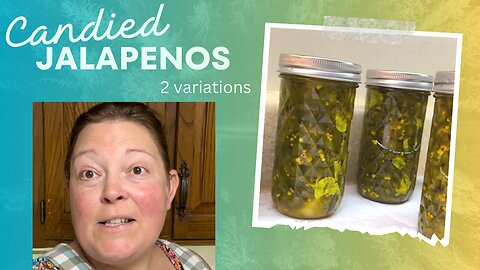 Candied Jalapeno -aka- Cowboy Candy & Hawaiian Candied Peppers with canning directions.
