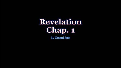 Revelation Intro