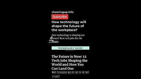 How technology will shape the future of the workplace?