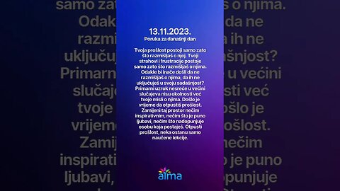 ATMA Poruka dana 13.11.2023.