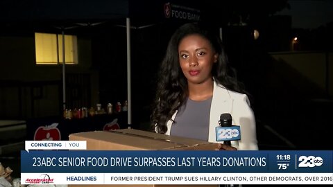 23ABC Senior Food Drive surpasses last years donations