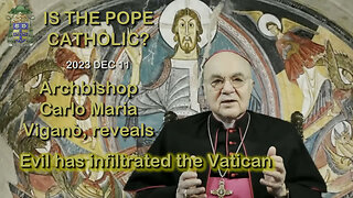 2023 DEC 11 IS THE POPE CATHOLIC Intervention online Conference by prof Edmund Mazza