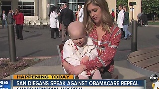 Mom Worried About Child's Cancer Treatment if Obamacare is Repealed