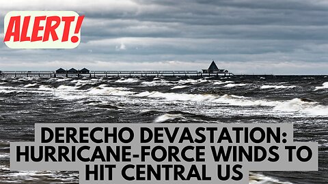 Derecho Devastation: Hurricane-Force Winds to Hit Central US Today #usnews #uspolitics #usa