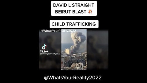 David Straight Explains The Beirut Blast