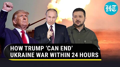 Trump ‘guarantees’ to end Ukraine war within a day; ‘Will tell Putin and Zelensky…’ | Watch