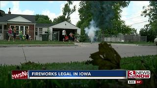 Firework sales now legal in Iowa 6pm