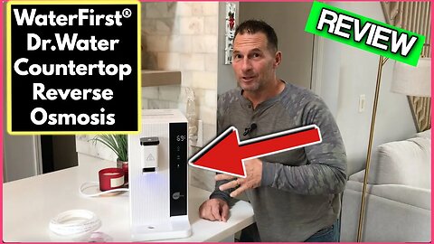 WaterFirst® Dr Water Countertop Reverse Osmosis System