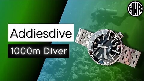 WHAT THE PUCK? Addiesdive 1000m Diver MY-H6 Review #HWR