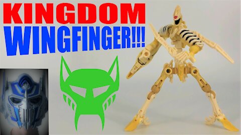 Transformers War for Cybertron - Kingdom Wingfinger Review