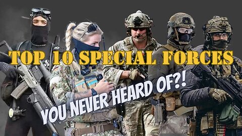 Secrets Revealed: Meet the Unheard-of Elite Special Forces Operators
