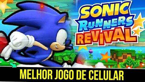 Melhor jogo de Celular do Sonic foi REVIVIDO | Sonic Runners Revival #shorts