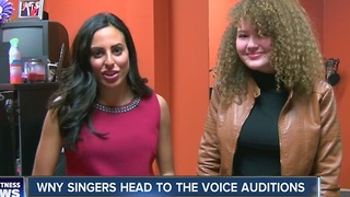 WNY singers head to The Voice auditions