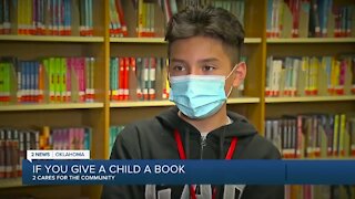 Students look back on "If You Give a Child a Book" giveaway