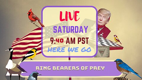 Saturday *LIVE* Ring Bearers of Prey