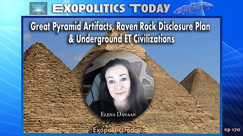 THIS IS MASSIVE! Great Pyramid Artifacts, Raven Rock Disclosure Plan & Underground ET Civilizations!