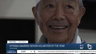 Veteran awarded senior volunteer of the year