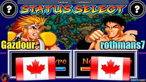 World Heroes 2 Jet (Gazdour Vs. rothmans7) [Canada Vs. Canada]