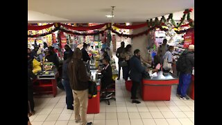While Shoprite at Grand Central is busy, Black Friday has not produced the frenzy