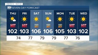 23ABC Weather for Wednesday, July 13, 2022