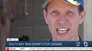 South Bay man departs for Ukraine on rescue, relief mission