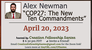 COP27 New Ten Commandments with Alex Newman