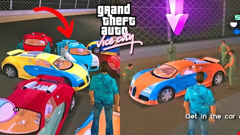 Secret Super Car Racing Match Location in GTA Vice City (Hidden Place)